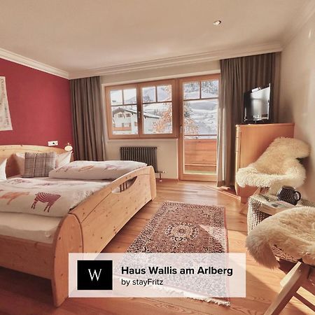 Haus Wallis By Stayfritz - Ski-In Ski-Out Zimmer 'Garni' Am Arlberg Warth  Dış mekan fotoğraf