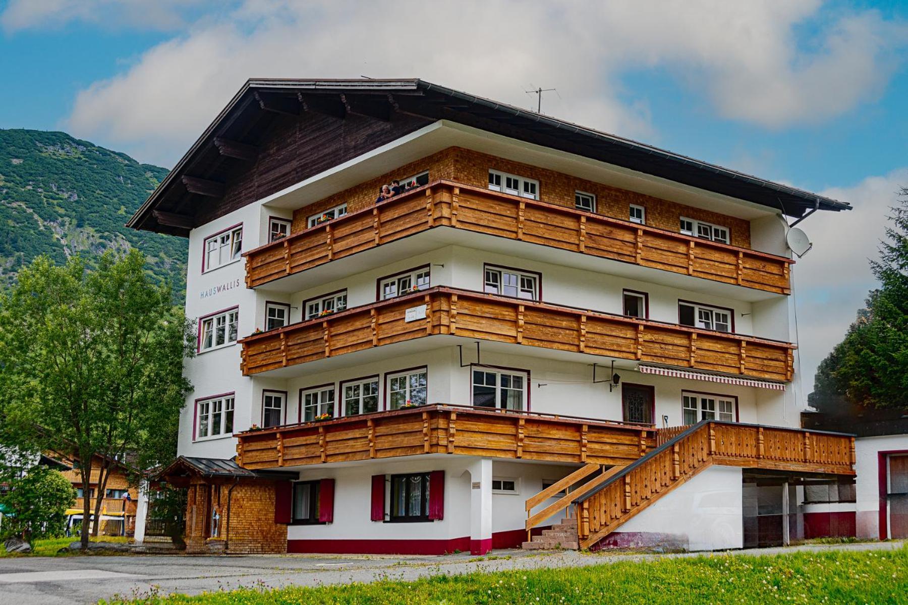 Haus Wallis By Stayfritz - Ski-In Ski-Out Zimmer 'Garni' Am Arlberg Warth  Dış mekan fotoğraf
